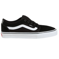 Chukka Low Sidestripe Noir/Blanc