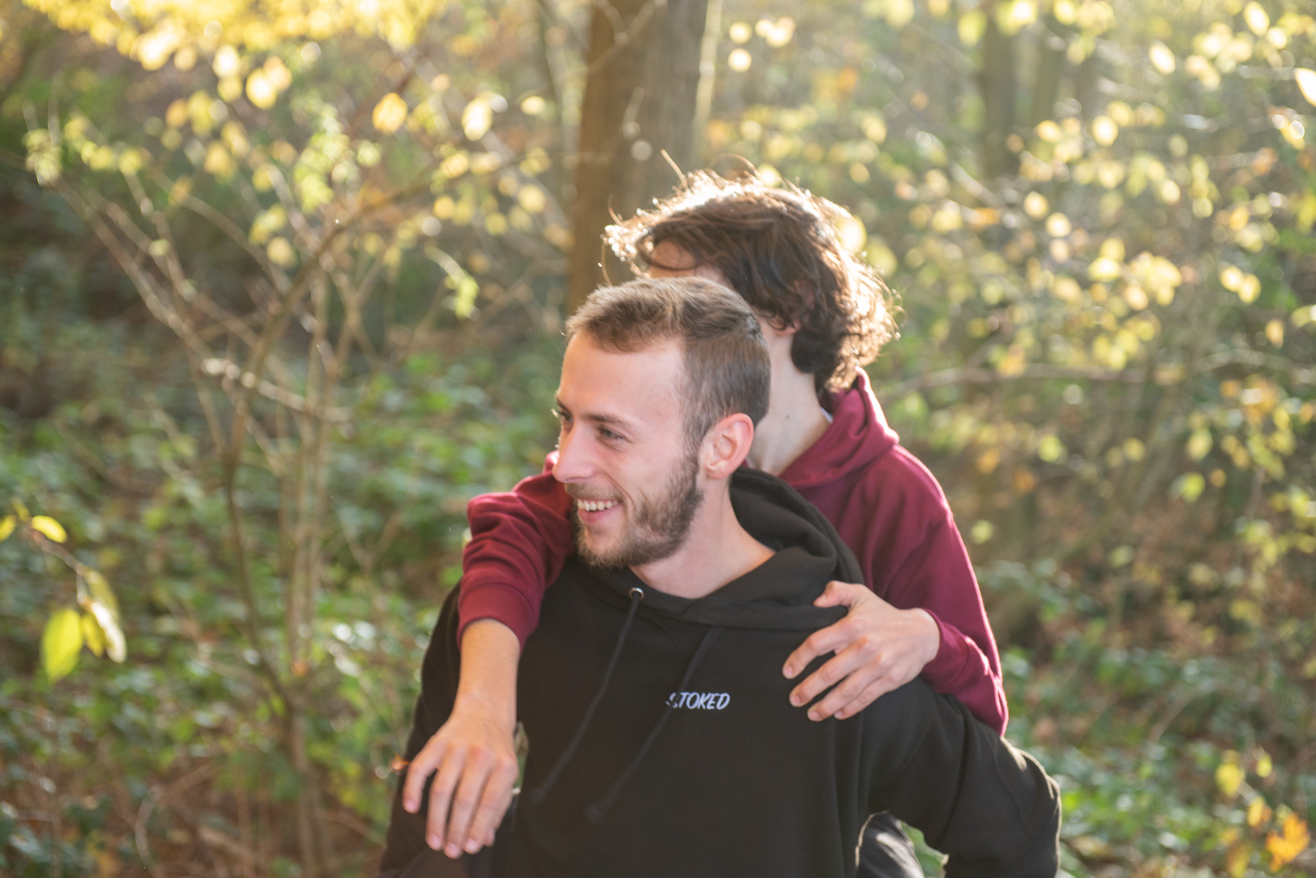 Sweat à capuche Heavyweight Script Jet Black