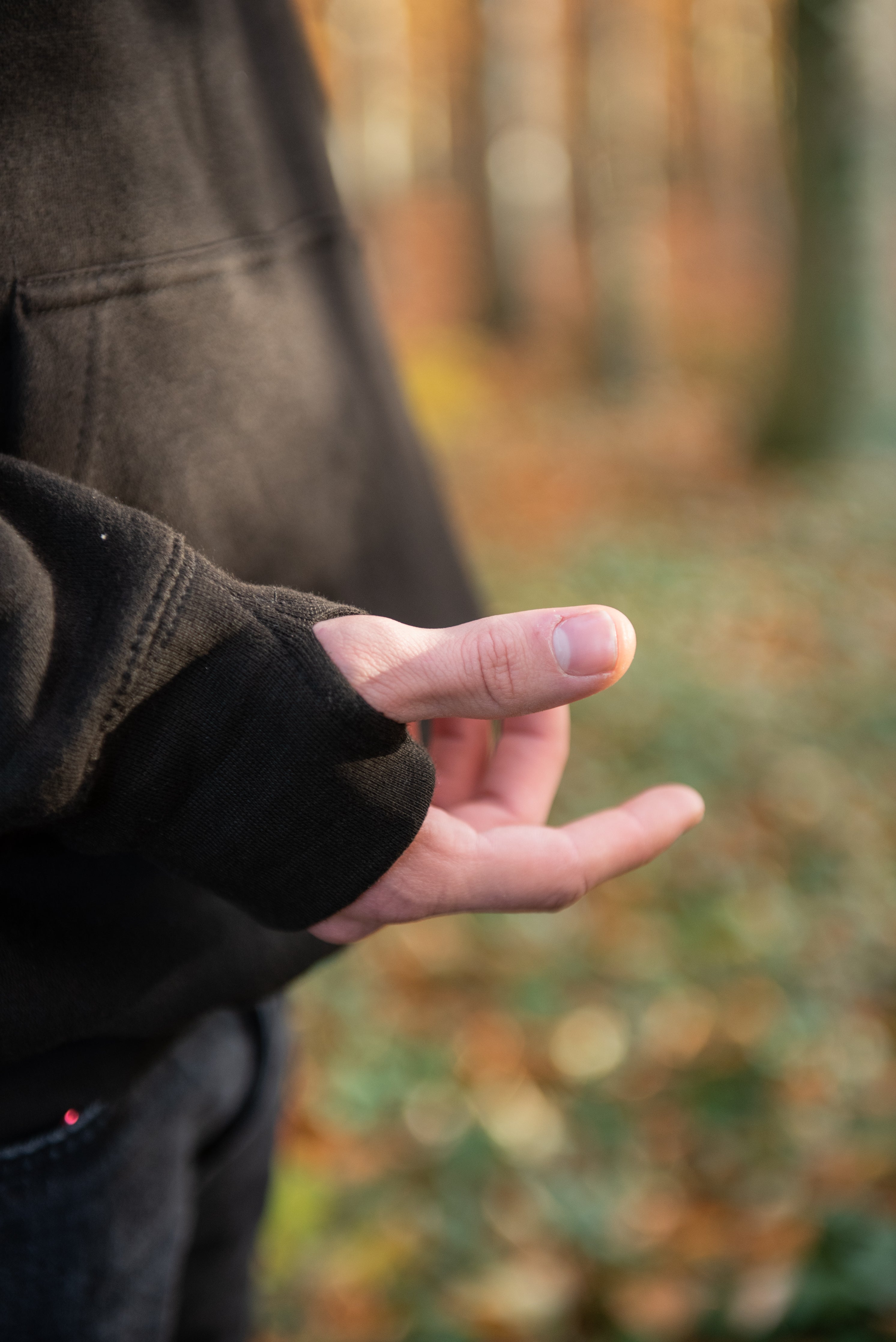 Sweat à capuche Heavyweight Script Jet Black