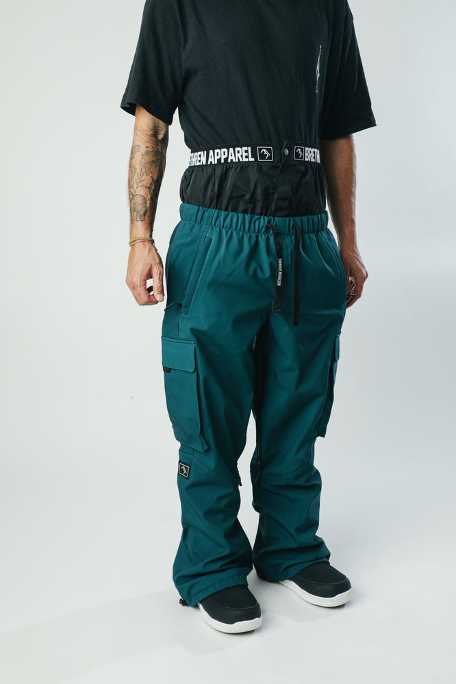 Access Cargo Pants Evergreen Teal