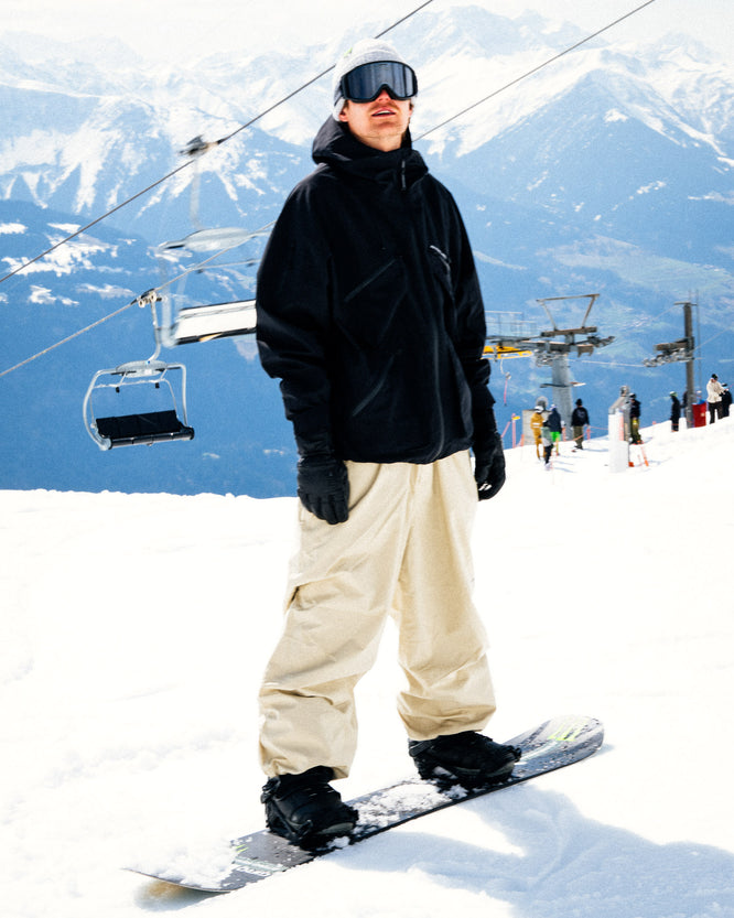 Pantalon de snowboard Park Beige