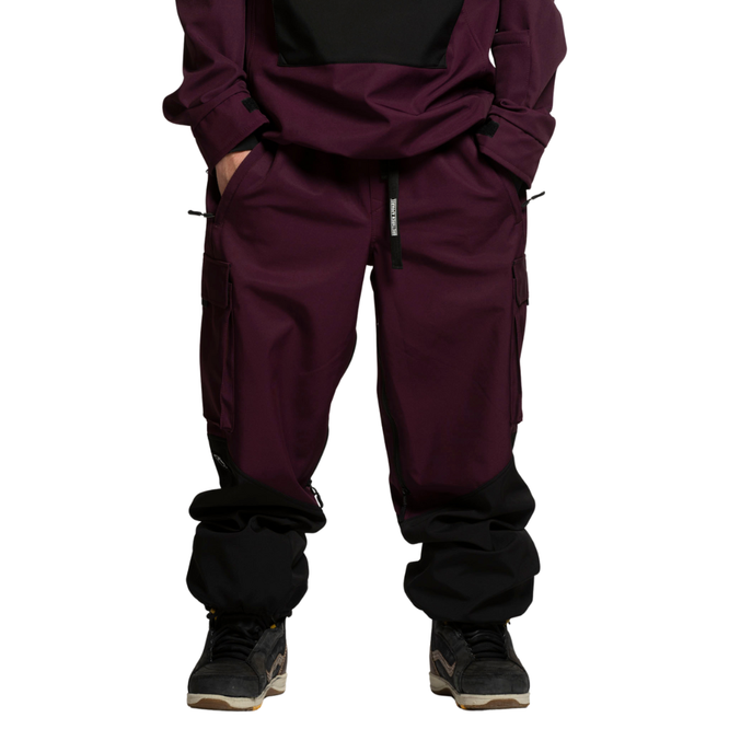 Access Cargo Pants Malbec/ Black