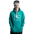 Sweat à capuche Shredduh 2.0 Earthed Maroon
