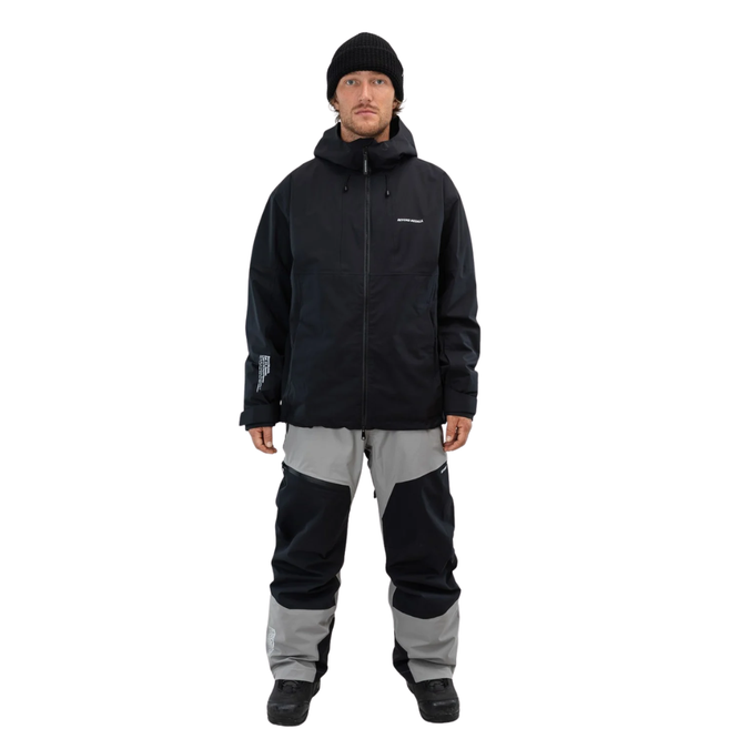 FullZip Snowboard Jacket 2L Ripstop Black