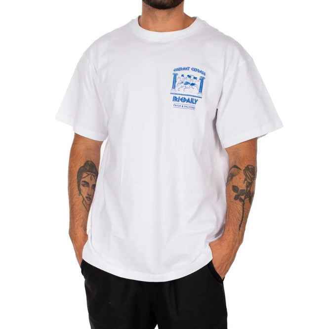 Tee-shirt Gourmet Express Blanc