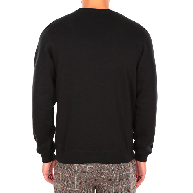 Smokey Emb Crew Sweatshirt Noir