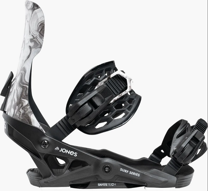 Meteorite Surf Series Black 2026 Snowboardbinding