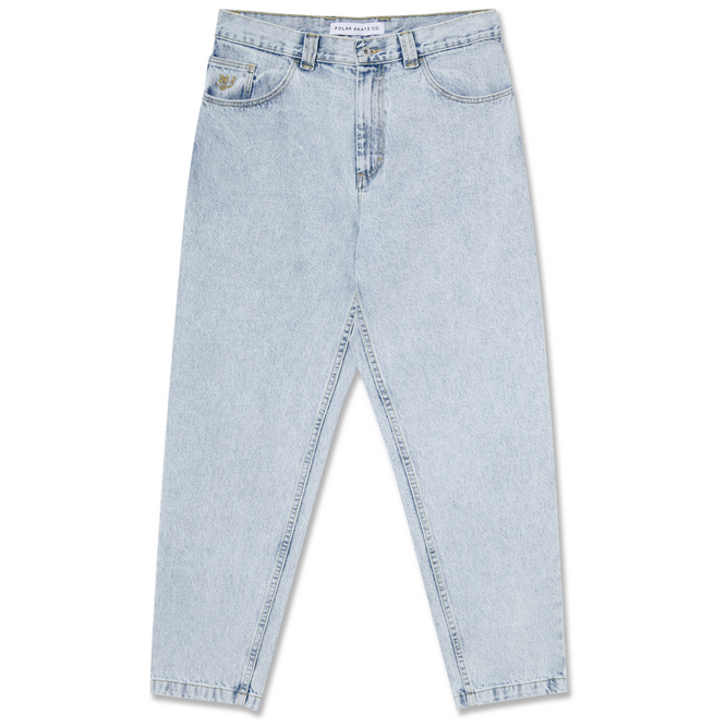 '92 ! Pantalon en denim bleu clair