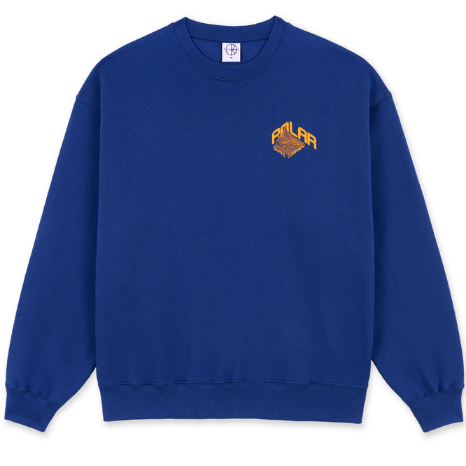 Graph Dave Crewneck Bleu égyptien