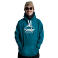 Sweat à capuche Shred Snowboard Vert foncé