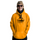 Sweat à capuche pour snowboard Shred, marron