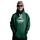 Sweat à capuche pour snowboard Shred, marron