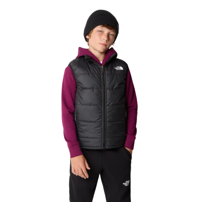 Kids Never Stop Synthetic Vest Asphalt Grey