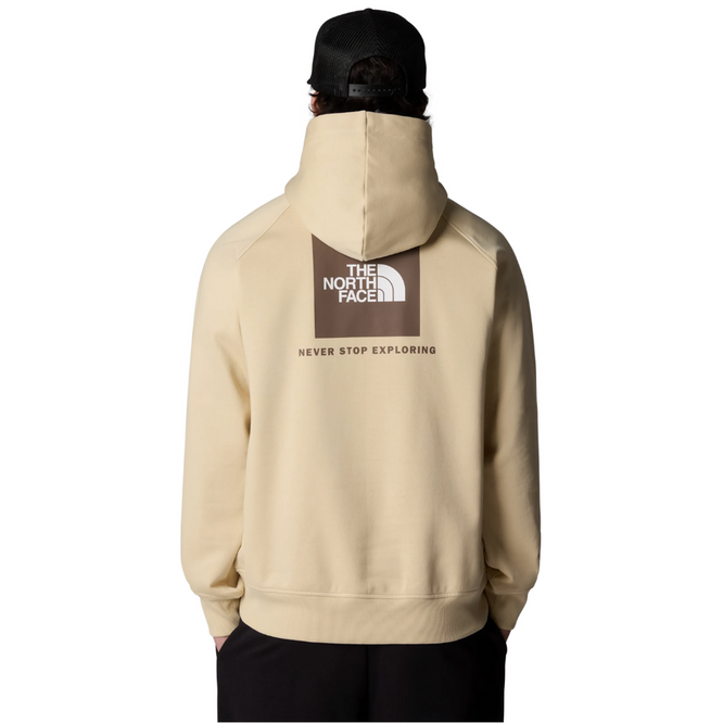 Raglan Box Nse Hoodie Gravel/ Smokey Brown