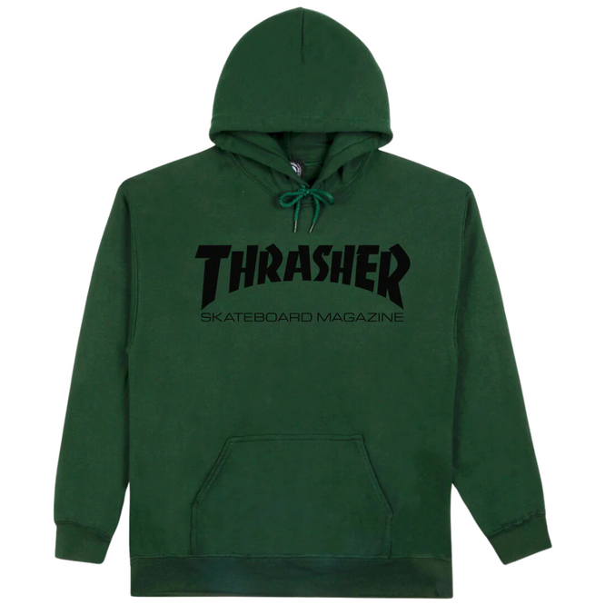 Skate Mag Hoodie Military Green