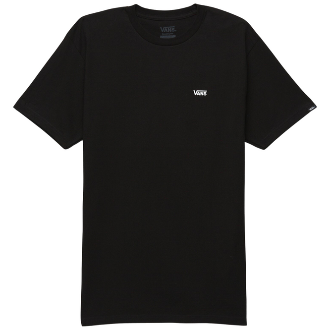 T-shirt avec logo sur la poitrine gauche Noir/Blanc