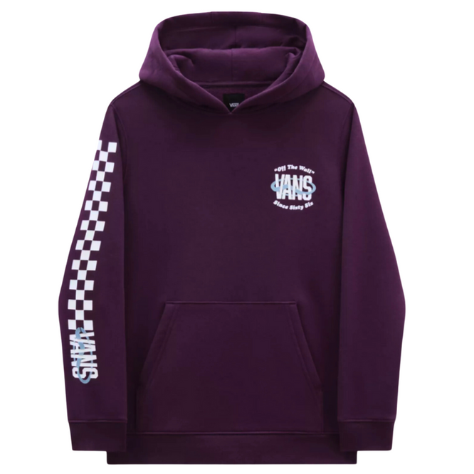 Kids Sixty Six Pullover Hoodie Blackberry Wine