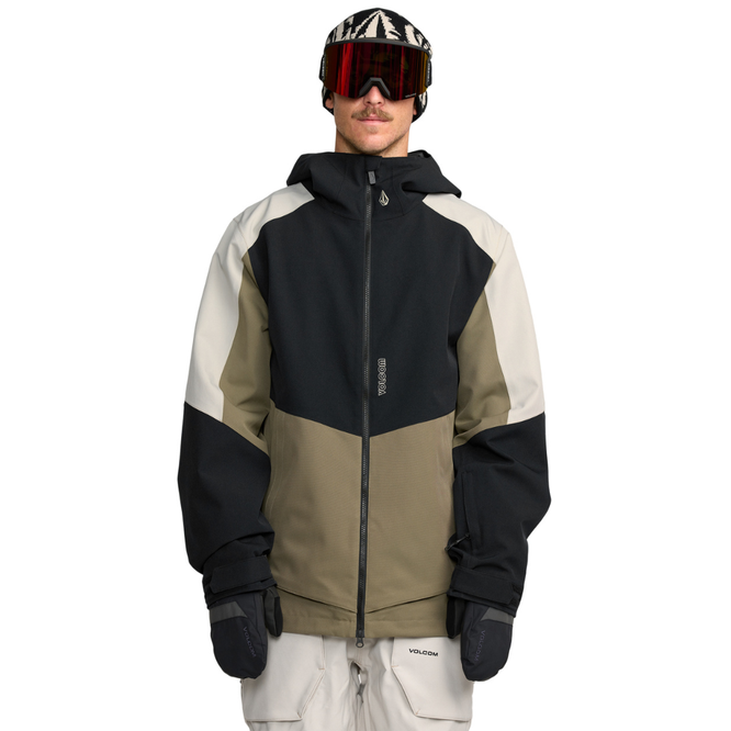 Brighton Full Zip Snowboard Jacket Military