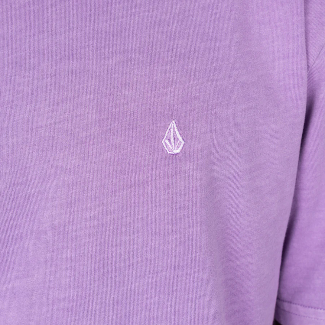 Solid Stone T-shirt brodé Paisley Purple