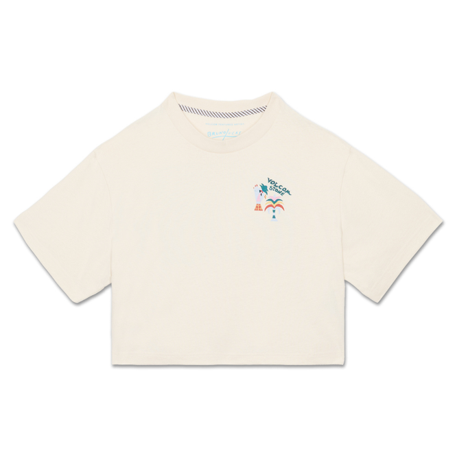 Womens FA Bruno Lucas T-Shirt Vintage White