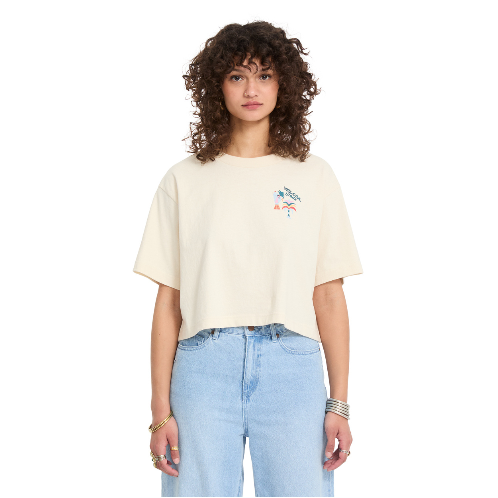 Womens FA Bruno Lucas T-Shirt Vintage White