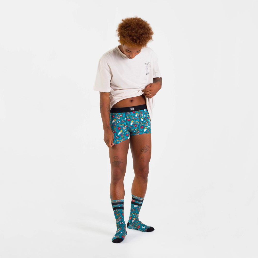 American Socks Cale on Boxeur Lowlife Bleu Stoked Boardshop american-socks-cale-on-boxeur-lowlife-bleu-stoked-boardshop