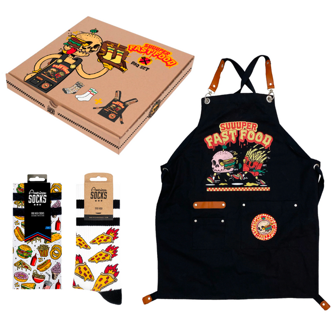 Coffret barbecue Suuuper Fast Fast Food Gift Box