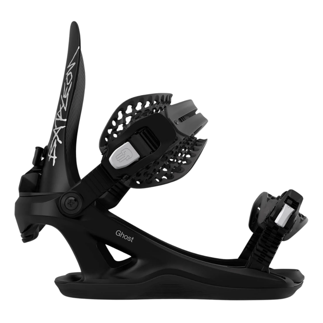 Womens Ghost Fase Black 2027 Snowboard bindings