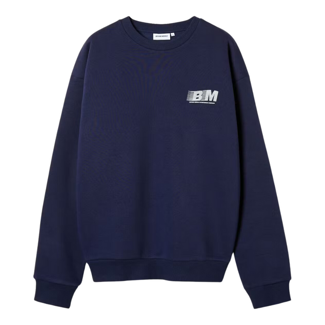 Retro Crewneck Navy
