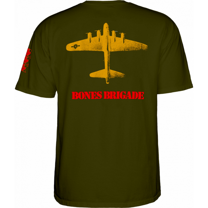 T-shirt bombardier vert militaire