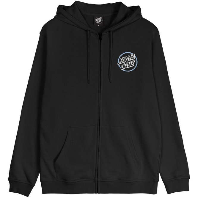 Breaker Check Opus Dot Hoodie Noir