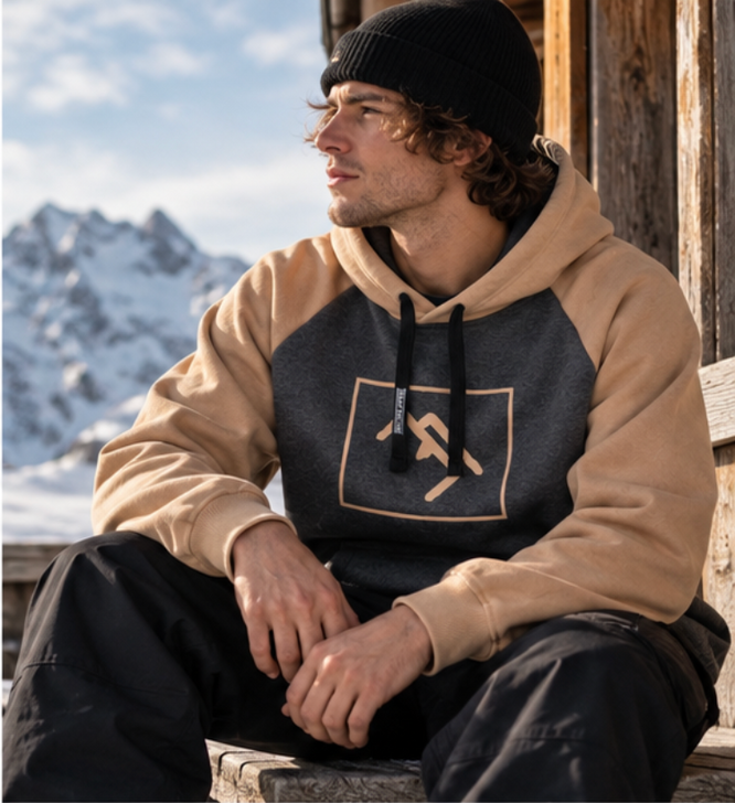M.G. Hoodie Dunes Beige