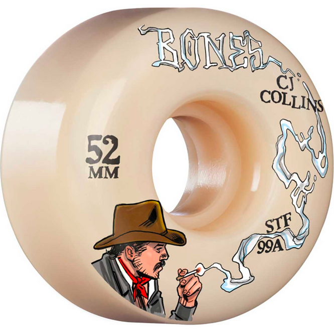 Roues de skateboard Collins Cowboy Up Locks Street Tech Formula 52mm 99a