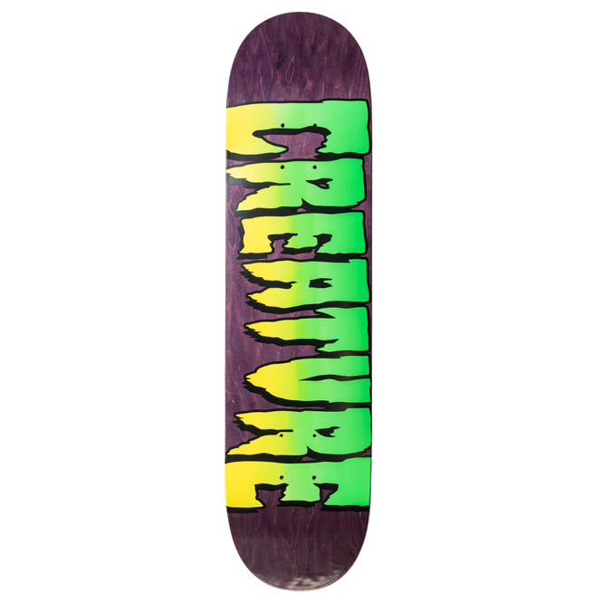 Logo Kids Purple 7.5" Skateboard Deck