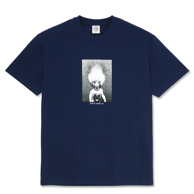 T-shirt enfant démon bleu foncé