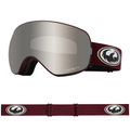 X2S Nouveau Black / LumaLens Red Ionized + LumaLens Light Rose Snowboard Goggles