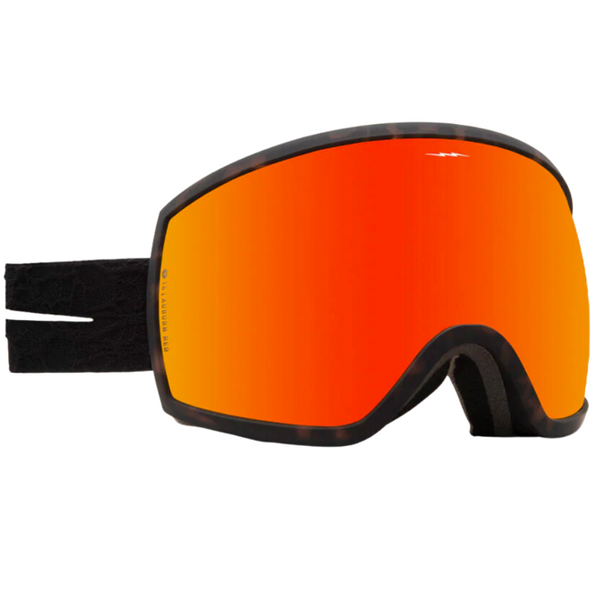 Lunettes de snowboard EG2-T Black Tort Neuron + Auburn Red Lens