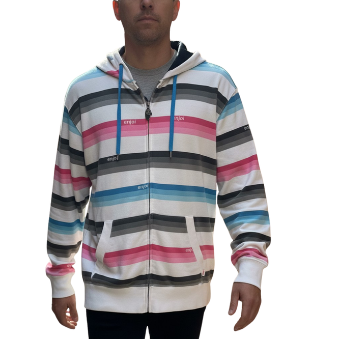 Sweat hood zip dung over