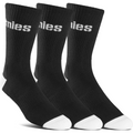 Stencil Icon Sock 3-Pack Blanc