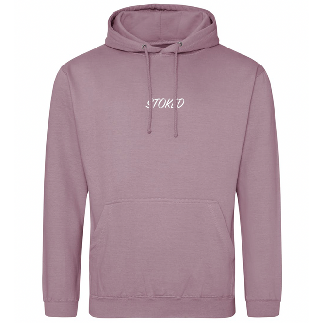 Sweat à capuche Lightweight Script Dusty Purple