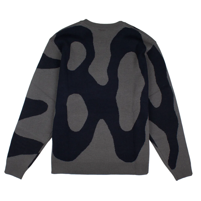 Col roulé en tricot Wiggle Volcanic