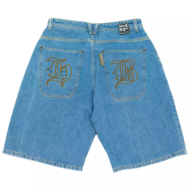 Short en jean gothique X-tra Baggy Moon