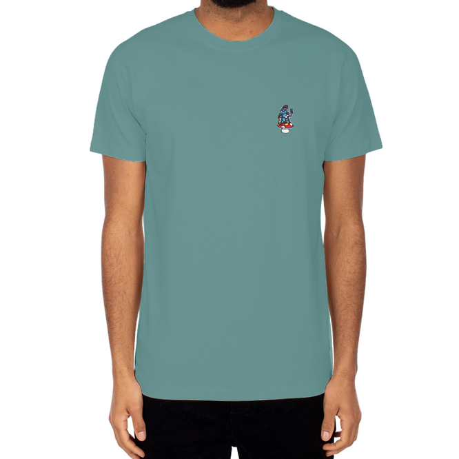 T-shirt Smokey Emb Bleu Berryl