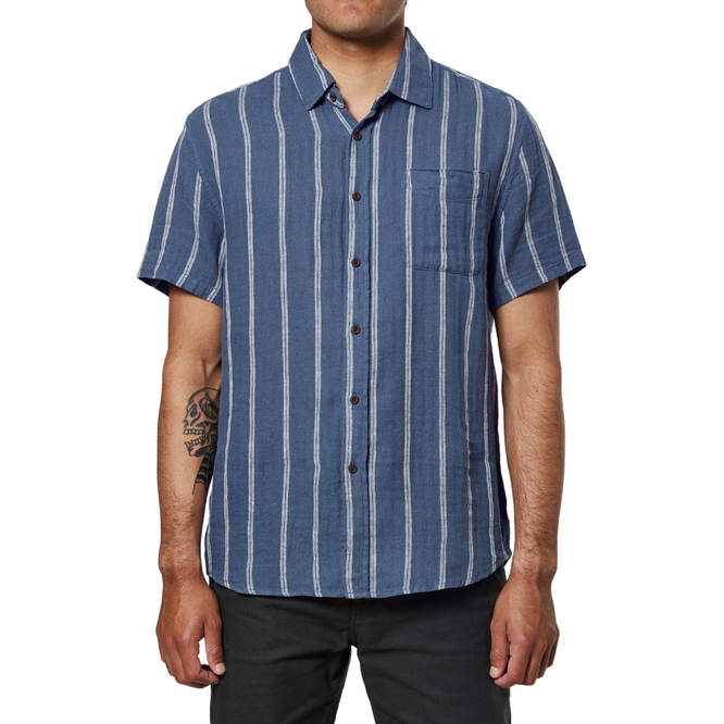Alan Shirt Washed Blue