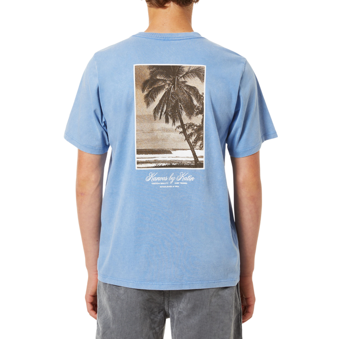 Les enfants Royal T-shirt Bay Blue Sand Wash