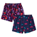 Santa & Sugar 2pack Boxershorts noir/rouge