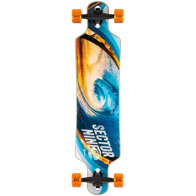 Meridian Swirl 40.0" Longboard complet