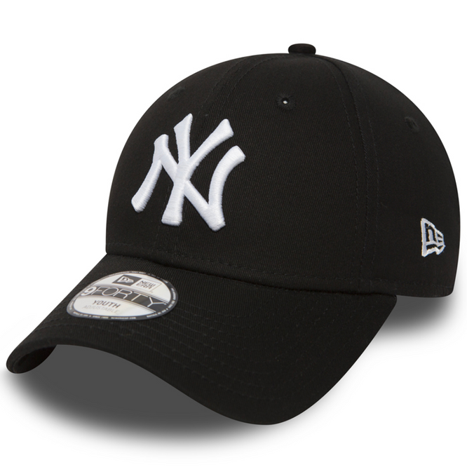 Kids New York Yankees Essential 9Forty Black/Optic