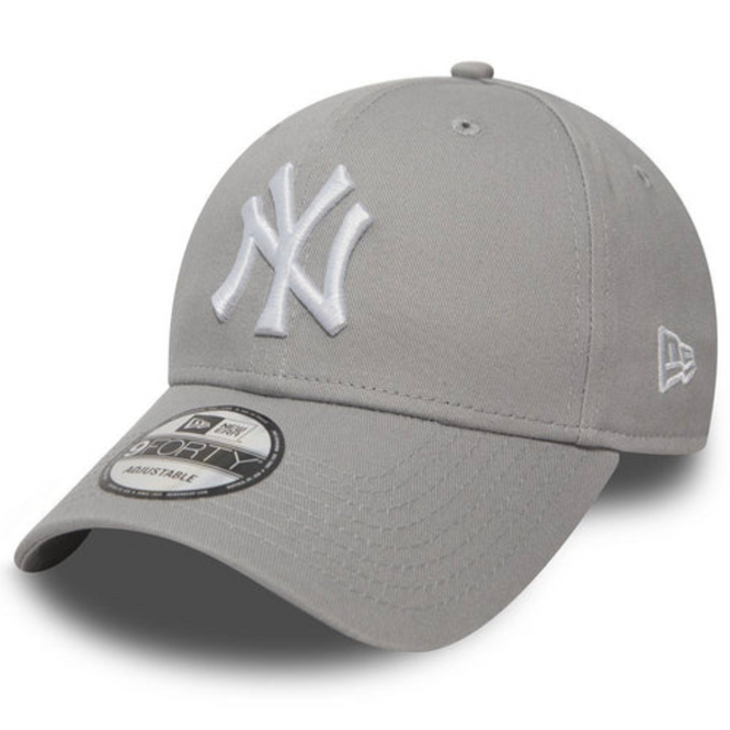 New York Yankees League Basic 9Forty Grey/Optic White
