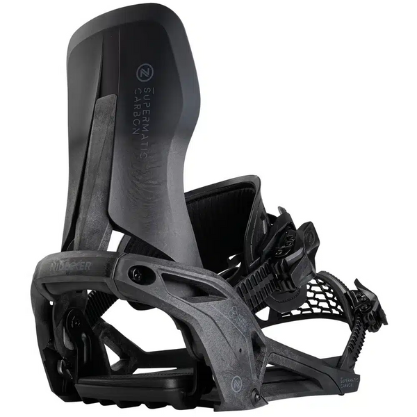 Fixation Snowboard HEAD Stealth DNA Intec StepIn - Carbone, Taille S/M, Plaque 4x4 - Occasion (NOS)